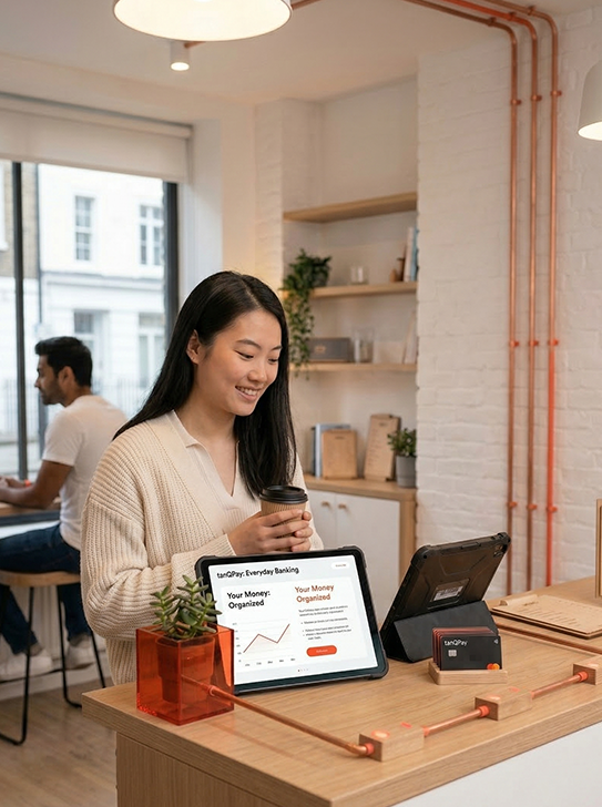 Personal banking with TanQPay